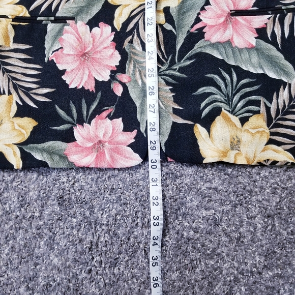 DRESSBARN TROPICAL FLOWER PRINT BLAZER - VINTAGE STYLE - Picture 11 of 15